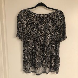 Owl, Bunny, Bird Print Shirt